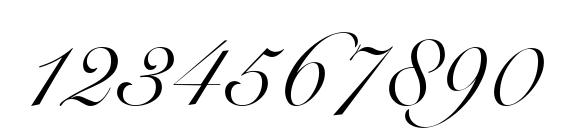 Snell Roundhand Script Font, Number Fonts
