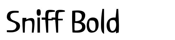 Sniff Bold Font