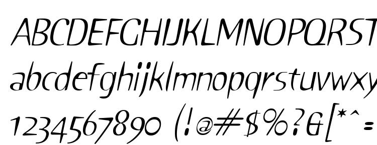 glyphs Sniff Italic font, сharacters Sniff Italic font, symbols Sniff Italic font, character map Sniff Italic font, preview Sniff Italic font, abc Sniff Italic font, Sniff Italic font