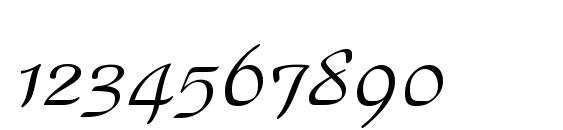 Snooty Font, Number Fonts