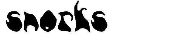 Snorks font, free Snorks font, preview Snorks font
