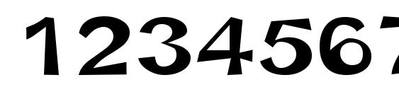 Snott SemiBold Font, Number Fonts