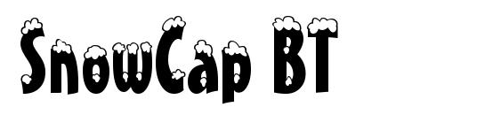 SnowCap BT font, free SnowCap BT font, preview SnowCap BT font