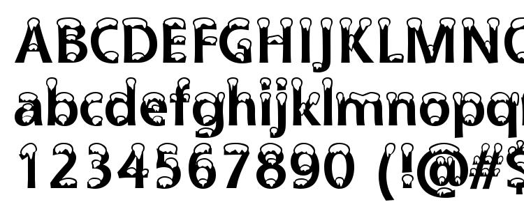 glyphs Snowdrift font, сharacters Snowdrift font, symbols Snowdrift font, character map Snowdrift font, preview Snowdrift font, abc Snowdrift font, Snowdrift font