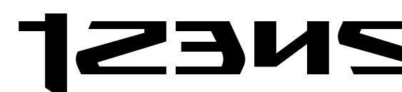 Snubfighter Expanded Font, Number Fonts