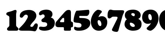 Soap Regular Font, Number Fonts