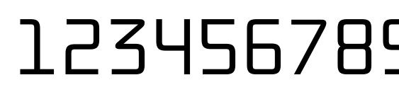 Sochi2014 Light Font, Number Fonts