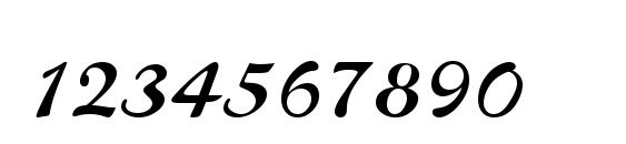 Soledad Regular Font, Number Fonts