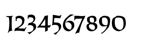 Solemnity Font, Number Fonts