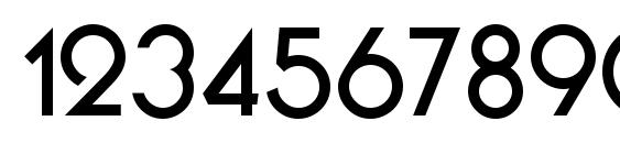 SOLOCAPS Font, Number Fonts