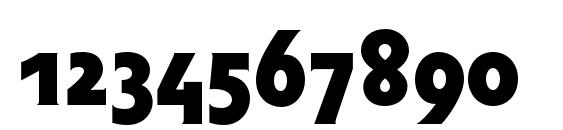 SolperaMediumOSF Bold Font, Number Fonts