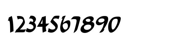 Somerset Regular Font, Number Fonts