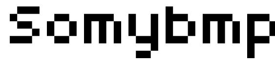 шрифт Somybmp01 7, бесплатный шрифт Somybmp01 7, предварительный просмотр шрифта Somybmp01 7
