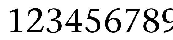 Sonetserifc Font, Number Fonts