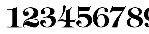 Sophisticate SSi Semi Bold Font, Number Fonts