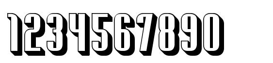 Soupertrouper 3d Font, Number Fonts