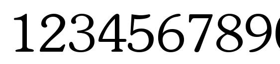 Soutane Regular Font, Number Fonts