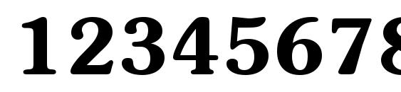 Souven b Font, Number Fonts