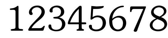 Souvenirc Font, Number Fonts