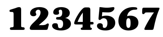 SouvenirStd Bold Font, Number Fonts