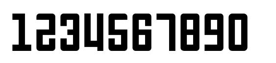 Soviet4 Font, Number Fonts