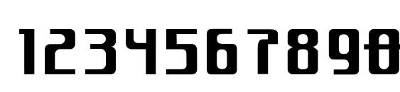 Spacejunk.xl Font, Number Fonts