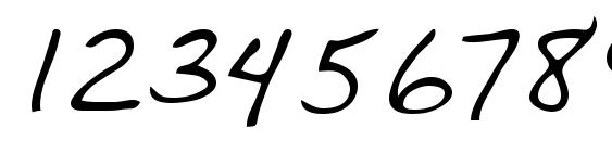 Spear Regular Font, Number Fonts