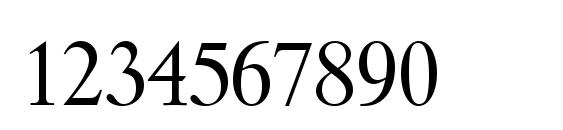 Spectrum MT Font, Number Fonts