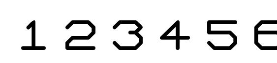 Speculum Font, Number Fonts