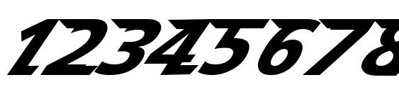 Speedy 12 Font, Number Fonts