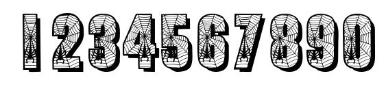 Spiderman Font, Number Fonts