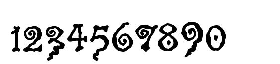 Spinstee Font, Number Fonts