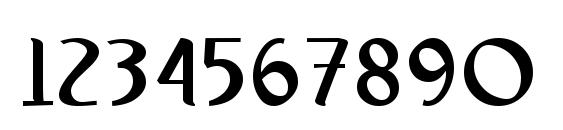 Spirit Medium Font, Number Fonts