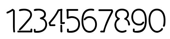 Spongy Regular Font, Number Fonts