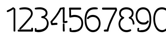 Spongy Font, Number Fonts