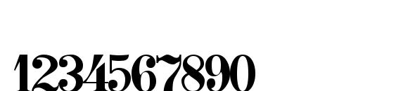 SPW Font, Number Fonts