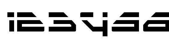 Spylord Laser Font, Number Fonts