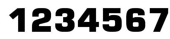 Square721 Blk Normal Font, Number Fonts