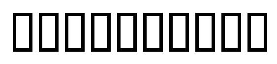 Squarecaps Font, Number Fonts