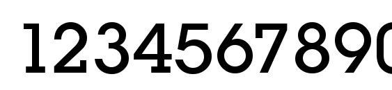 SquareSerif Medium Regular Font, Number Fonts
