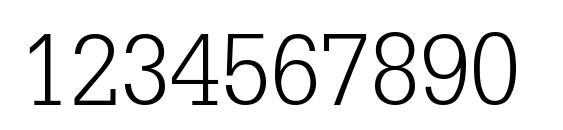 SquareSerif Font, Number Fonts