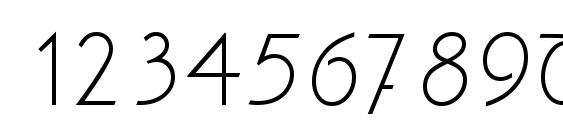 SquireD Font, Number Fonts