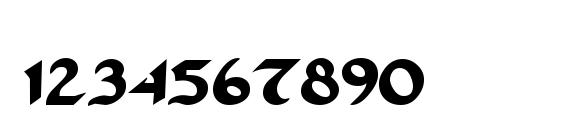 St charles dark Font, Number Fonts