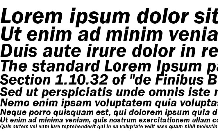 specimens ST Gothic Bold Italic font, sample ST Gothic Bold Italic font, an example of writing ST Gothic Bold Italic font, review ST Gothic Bold Italic font, preview ST Gothic Bold Italic font, ST Gothic Bold Italic font