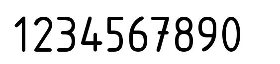 ST Isonorm Font, Number Fonts