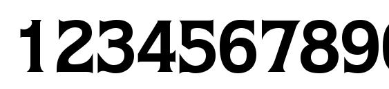 Stack SSi Bold Font, Number Fonts