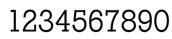 Stafford Light Regular Font, Number Fonts