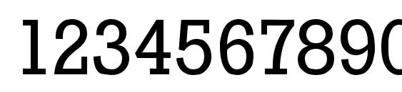 Stafford Regular Font, Number Fonts