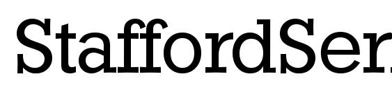 StaffordSerial Regular Font