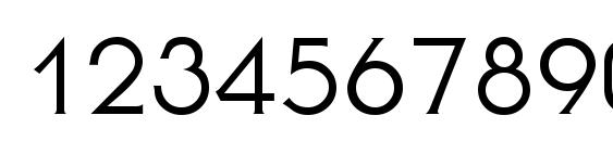 Staid Gothic Regular Font, Number Fonts